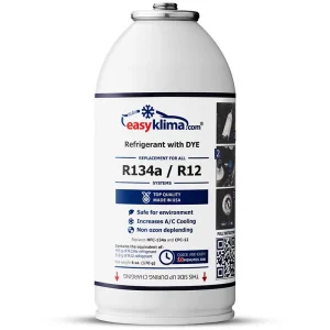 EasyKlima gaz do klimatyzacji R134A/R12, R1234YF