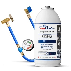 EasyKlima Zestaw do napełniania klimatyzacji R134a/R12, R1234YF